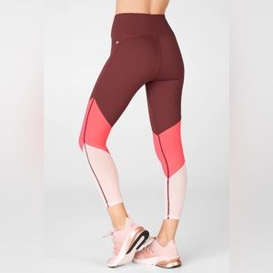 Fabletics Power Hold  Zone High Waisted 7/8 Leggings